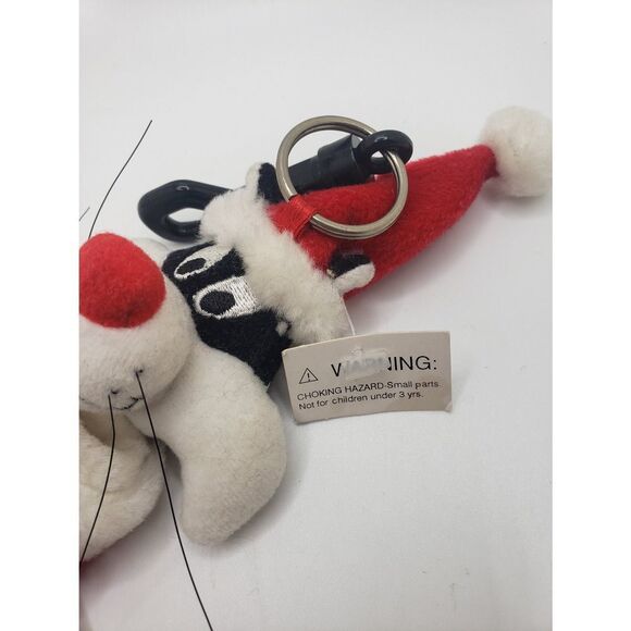 VINTAGE Sylvester the cat Christmas keychain - Picture 4 of 5